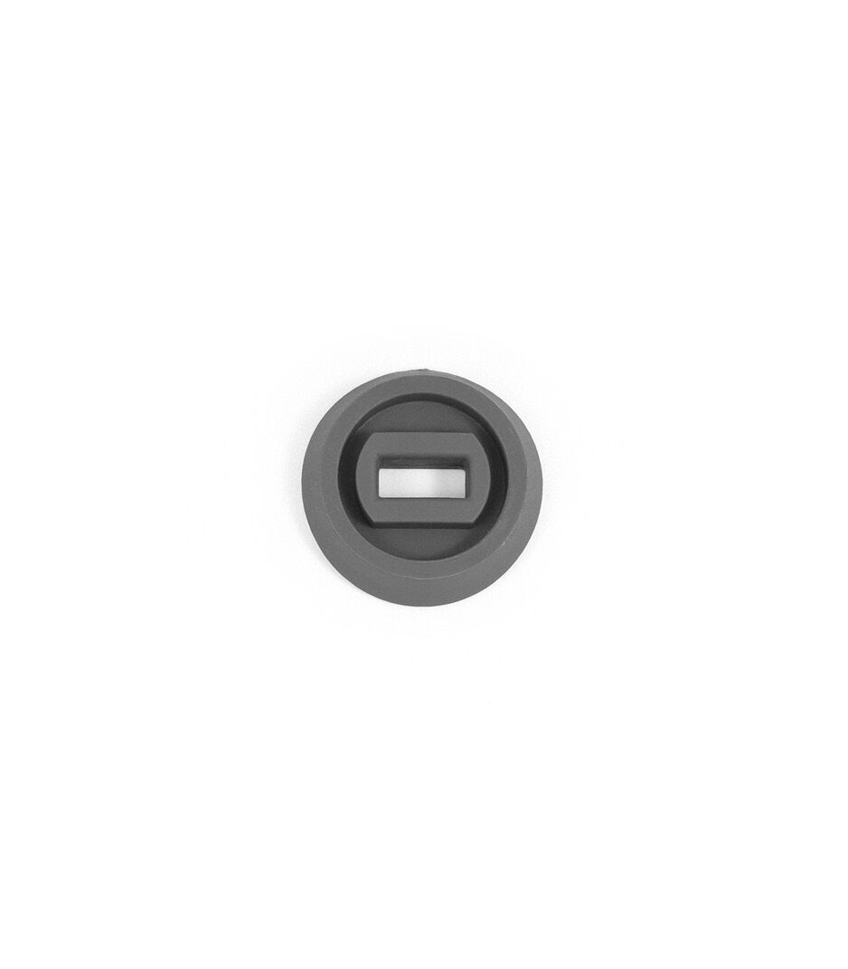 Stokke® Nomi® Foot plate adjustment handle wascher. Grey. Spare part.
